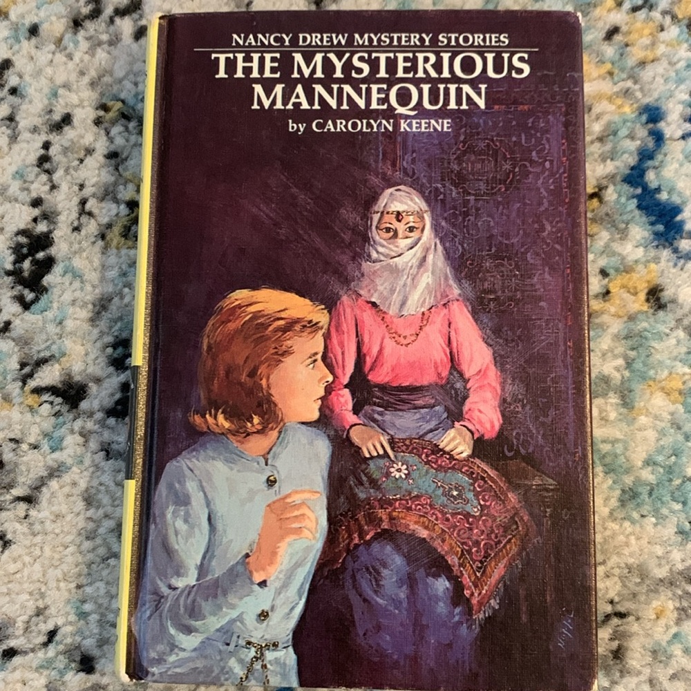 Vintage Nancy Drew book 47 The Mysterious Mannequin 1970, by Carolyn Keene